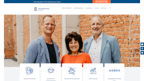 Finanzkonzept Coburg - Referenz bei Webspace-Verkauf.de