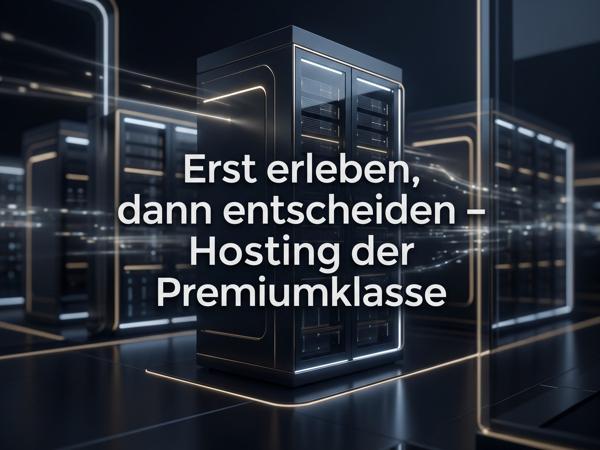 Erst erleben, dann entscheiden – Hosting der Premiumklasse bei Webspace-Verkauf.de